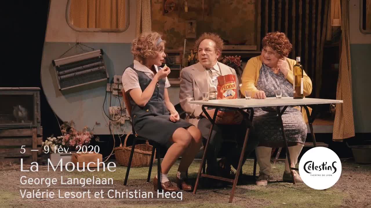Vidéo "La Mouche", George Langelaan, Valérie Lesort, Christian Hecq, teaser