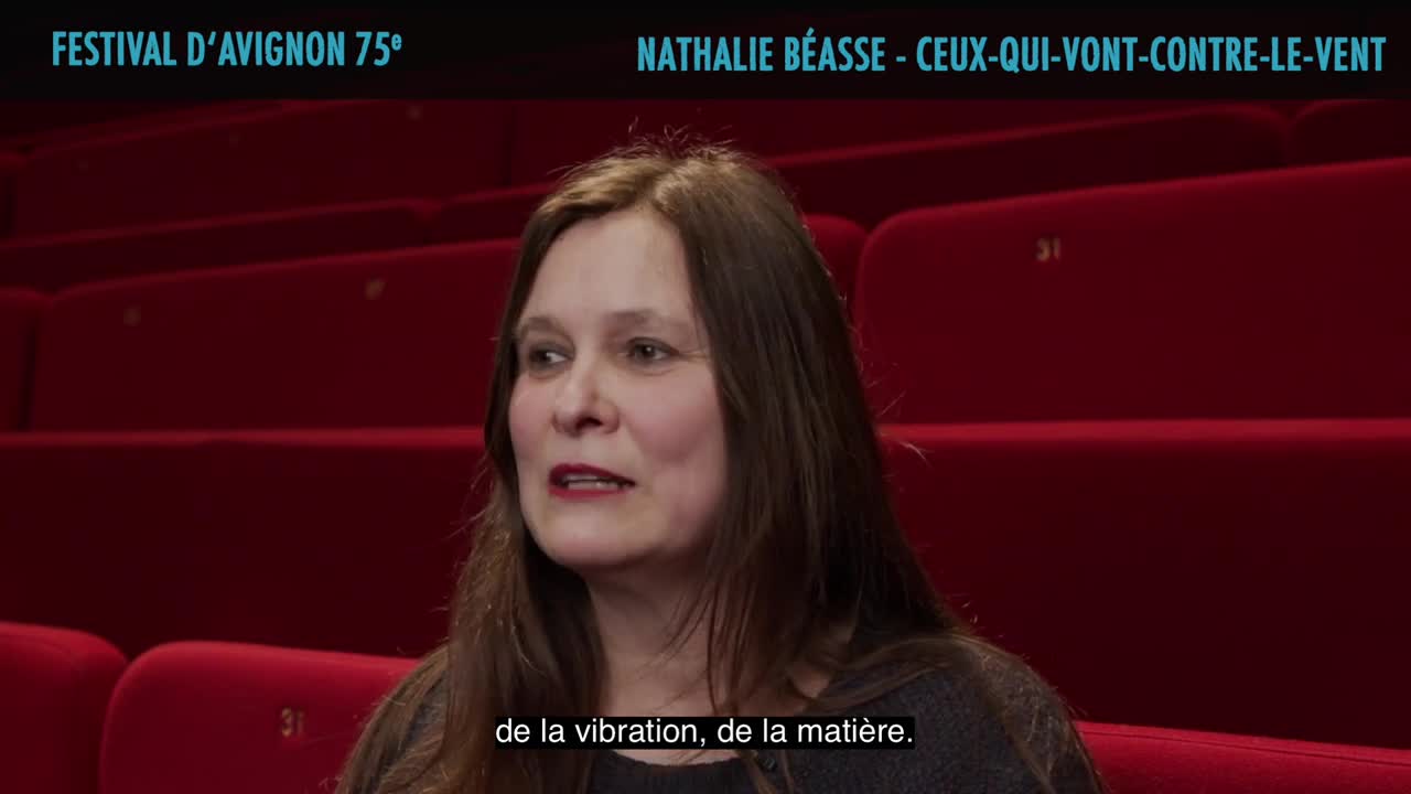 Vidéo Nathalie Béasse présente "ceux-qui-vont-contre-le-vent"