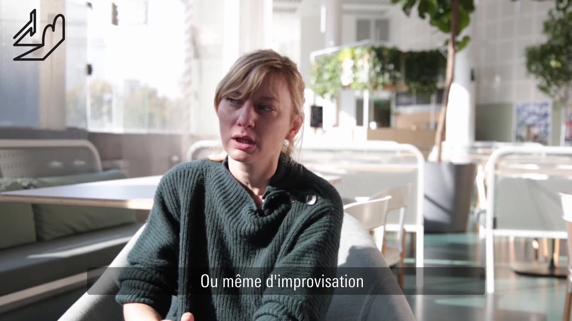 Vidéo "Kliniken" - Lars Norén/Julie Duclos - Les interviews du TNB : Julie Duclos