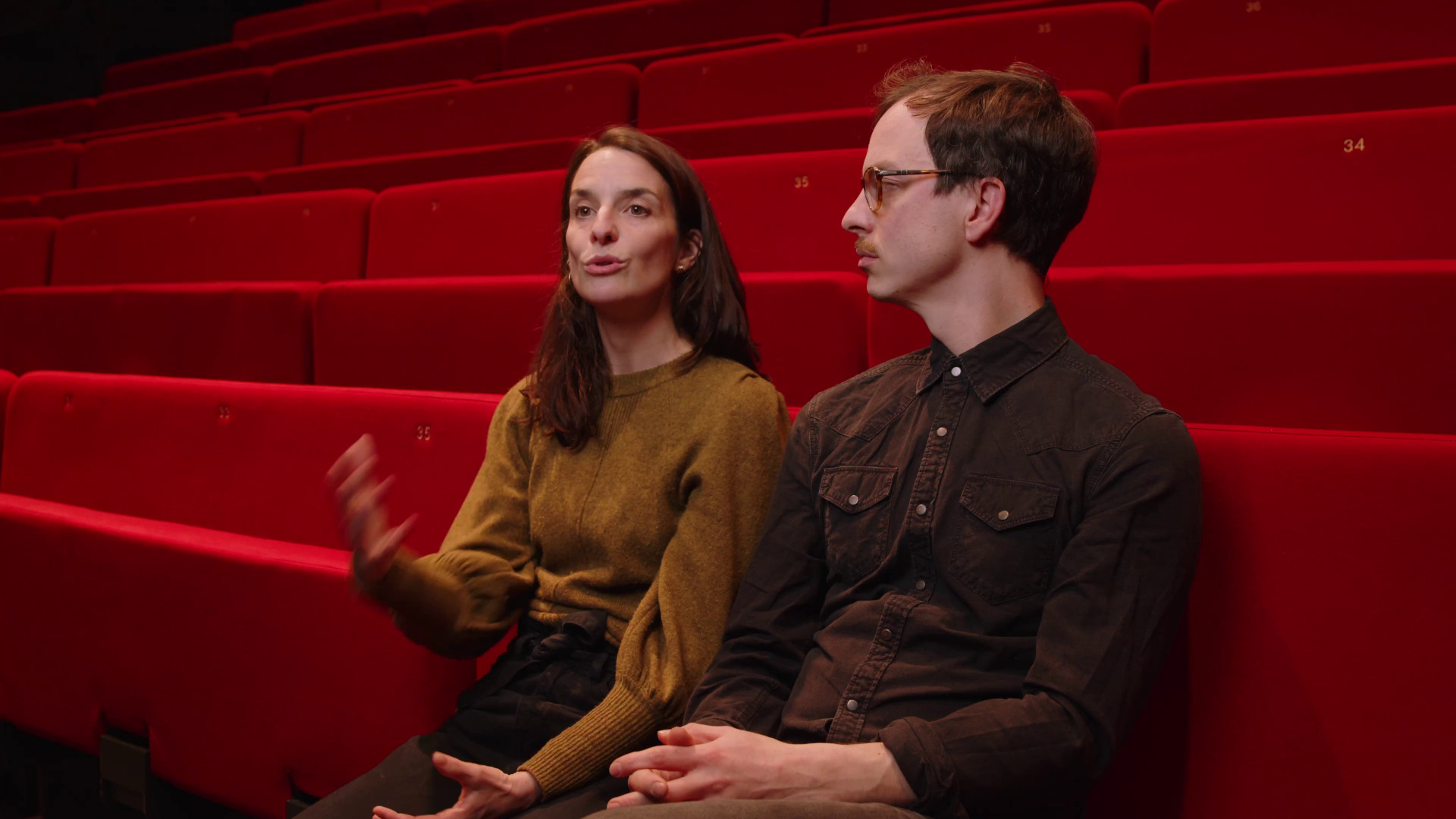 Vidéo Entretien avec Sophie Linsmaux et Aurelio Mergola pour "FLESH"
