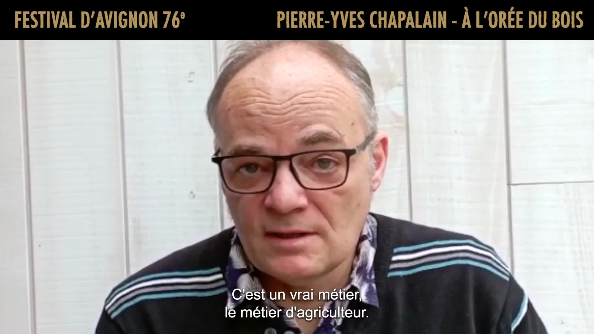 Vidéo Pierre-Yves Chapalain présente "À l'Orée du bois"
