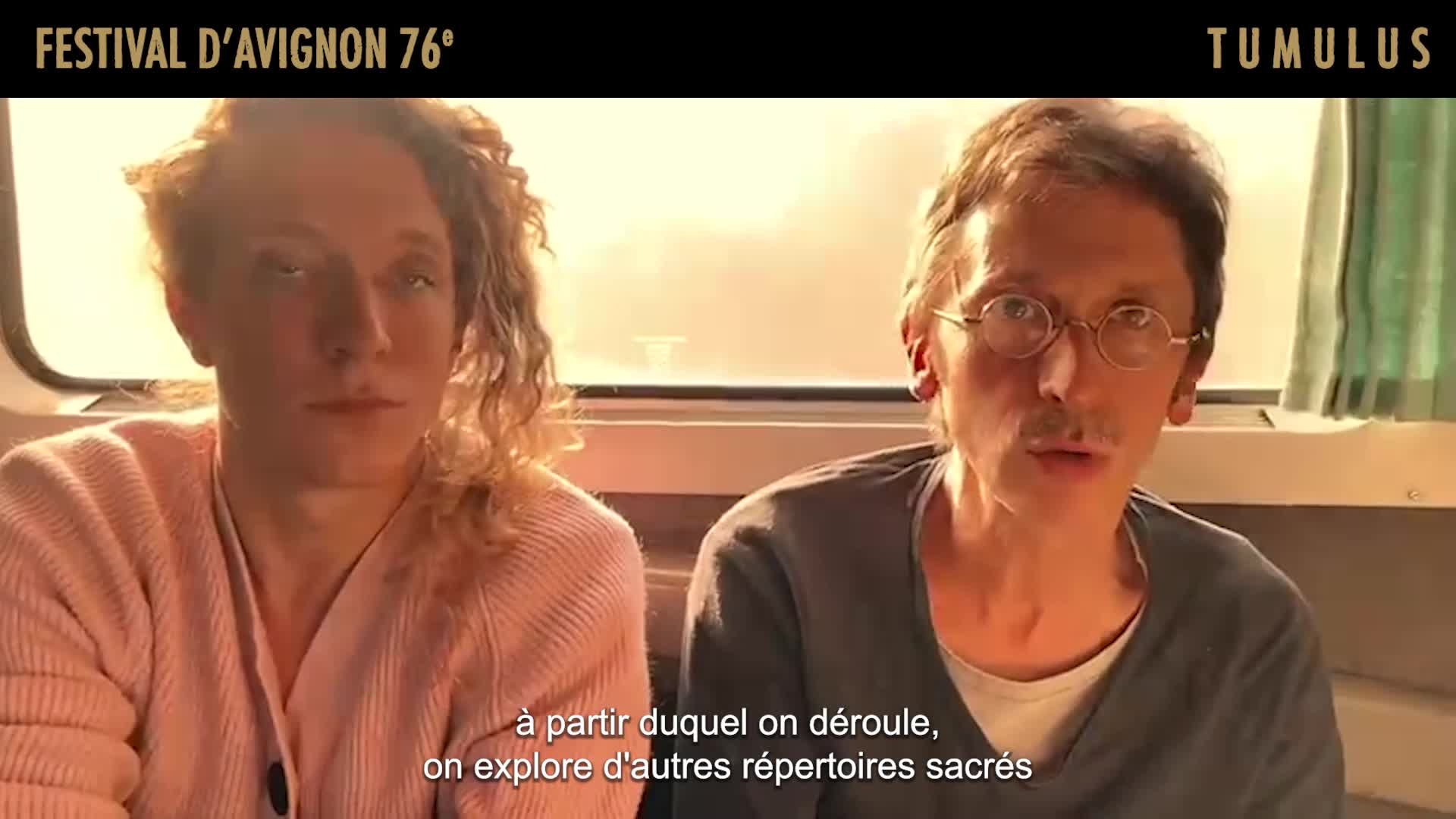 Vidéo François Chaignaud et Geoffroy Jourdain présentent "t u m u l u s"