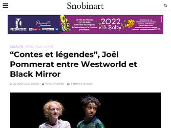 "Contes et légendes", Joël Pommerat entre Westworld et Black Mirror