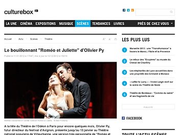 Le bouillonnant "Roméo et Juliette" d'Olivier Py