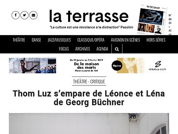 Thom Luz s’empare de Léonce et Léna de Georg Büchner