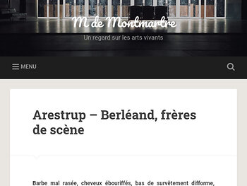 Arestrup – Berléand, frères de scène