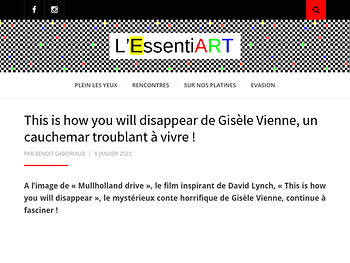 This is how you will disappear de Gisèle Vienne, un cauchemar troublant à vivre !