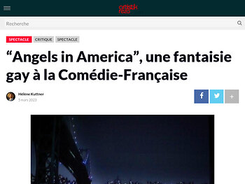 "Angels in America", une fantaisie gay à la Comédie-Française